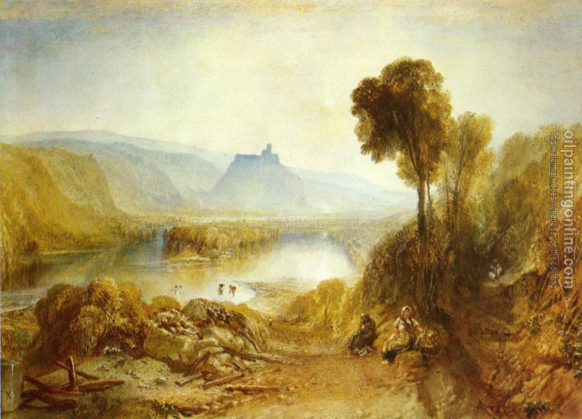 Turner, Joseph Mallord William - Prudhoe Castle, Northumberland